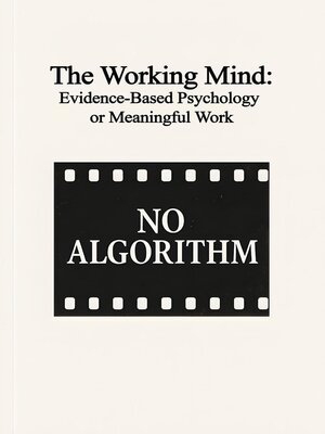 cover image of The Working Mind